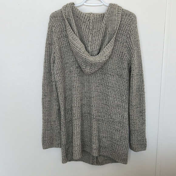 Grey Cozy Cardigan Button XS - Picture 2 of 3